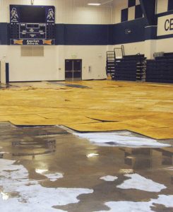 Gym floor